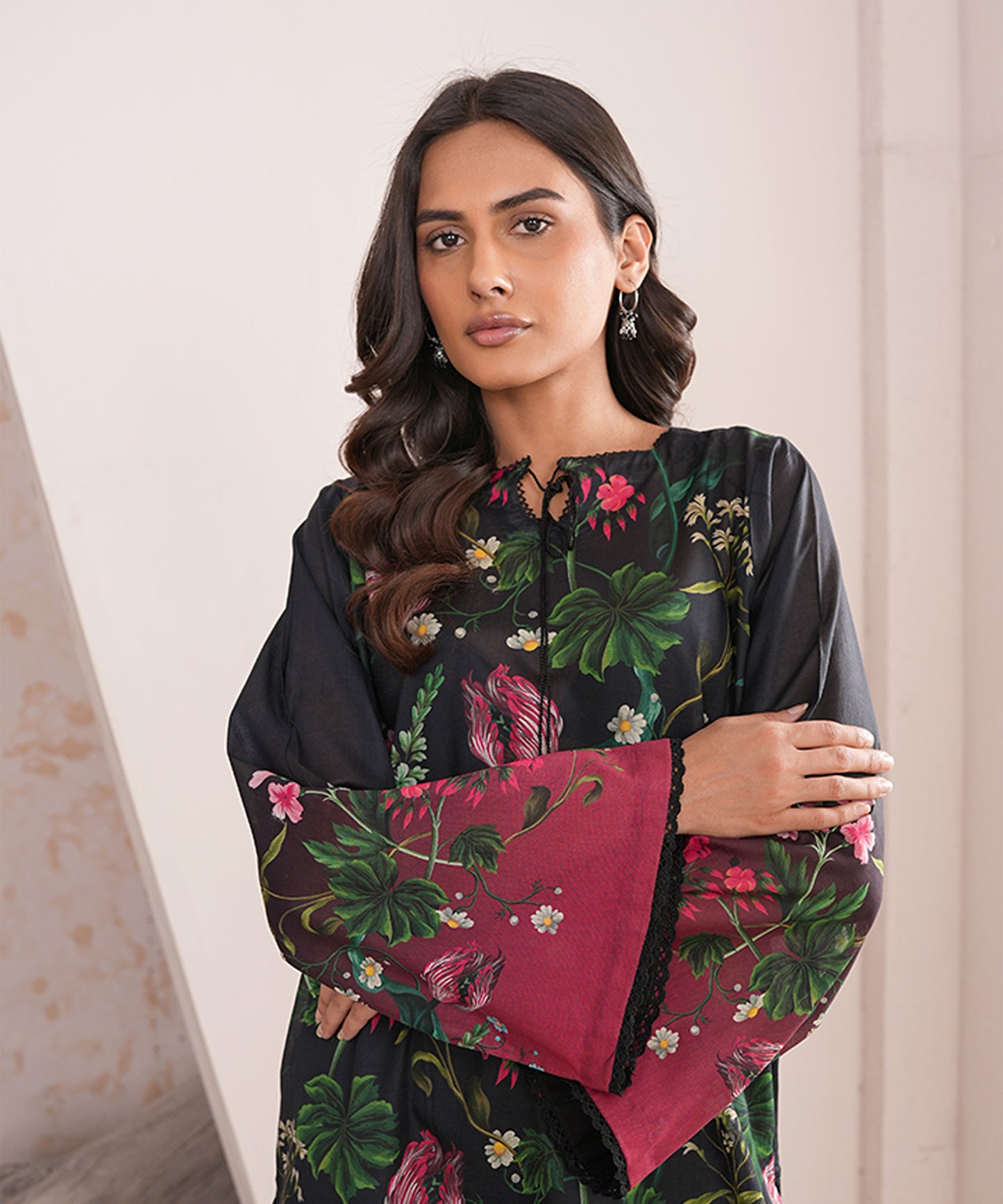 2PC Printed Suit - LDS 1068