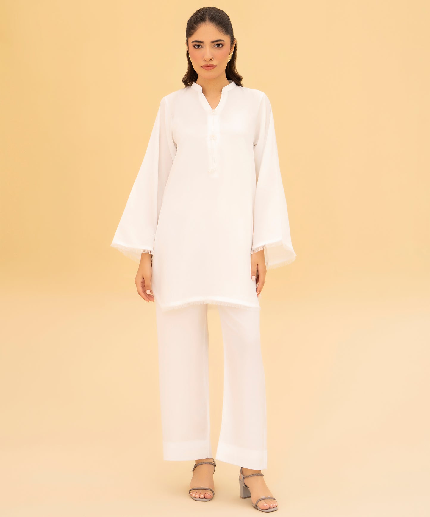 Women Solid 2 Piece Suit - LDS1332