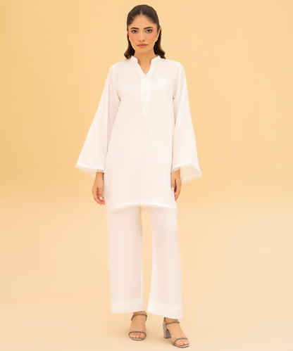 Women Solid 2 Piece Suit - LDS1332