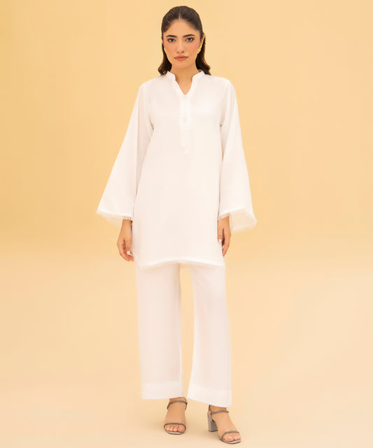 Women Solid 2 Piece Suit - LDS1332