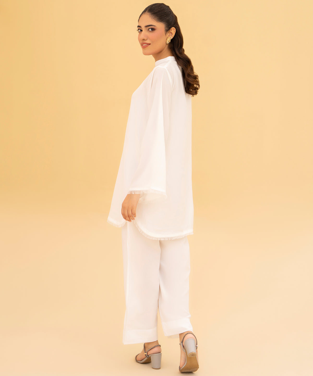 Women Solid 2 Piece Suit - LDS1332