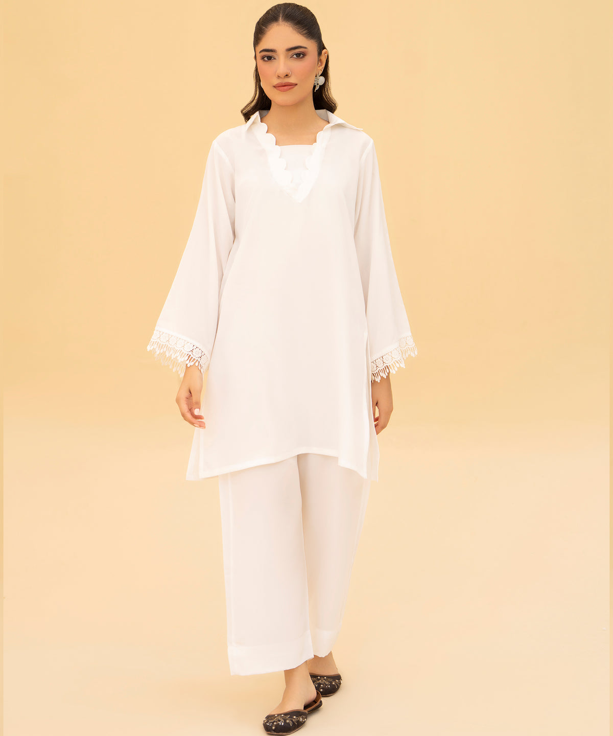 Women Solid 2 Piece Suit - LDS1339