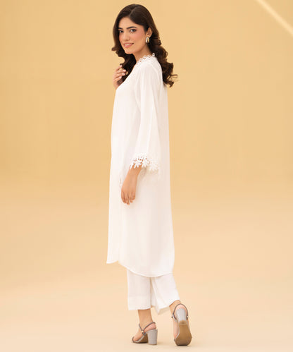 Women Solid 2 Piece Suit - LDS1342