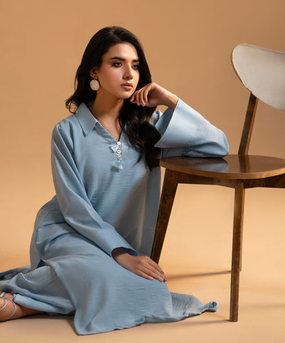 Women Solid 2 Piece Suit - LDS1345