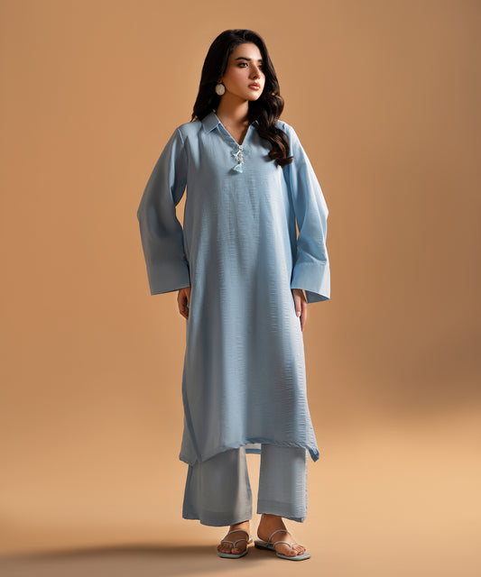 Women Solid 2 Piece Suit - LDS1345