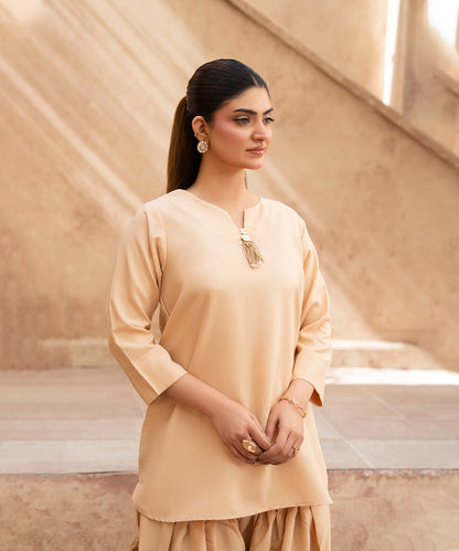 Women 2 Piece Solid Suit - LDS1438