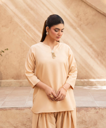 Women 2 Piece Solid Suit - LDS1438