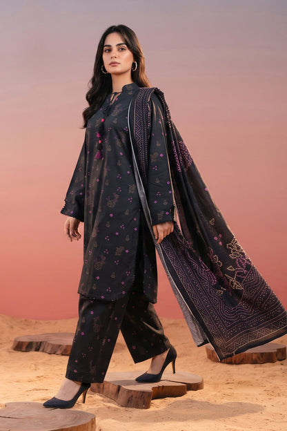 Women 3 Piece Printed Suit - LDS2035
