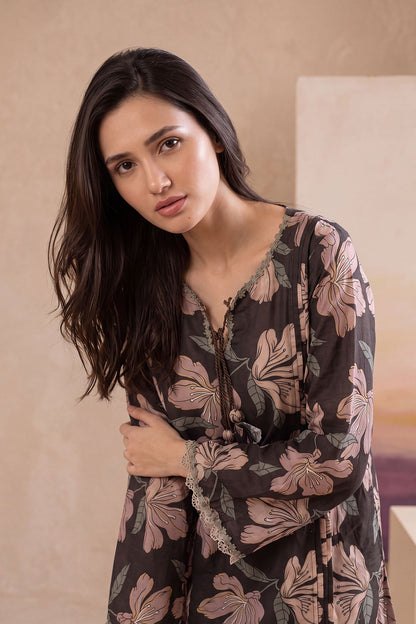 Women 2 Piece Printed Suit - LDS2213