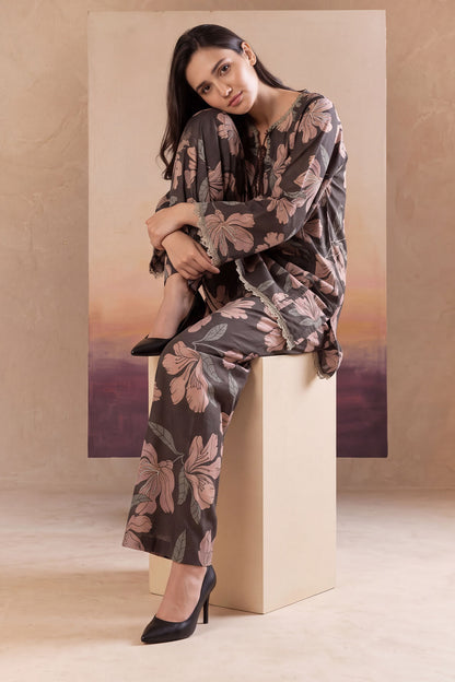 Women 2 Piece Printed Suit - LDS2213