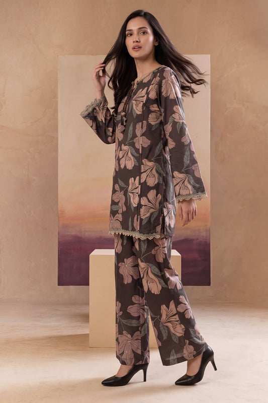 Women 2 Piece Printed Suit - LDS2213