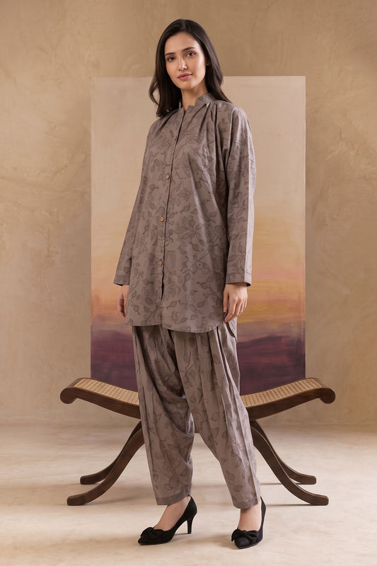 Women 2 Piece Printed Suit - LDS2219