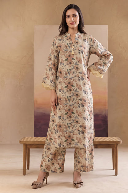 Women 2 Piece Printed Suit - LDS2297