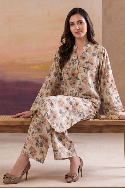 Women 2 Piece Printed Suit - LDS2297