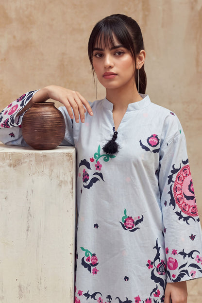 Women 2 Piece Printed Suit - LDS2353