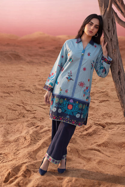 Women 2 Piece Printed Suit - LDS2402