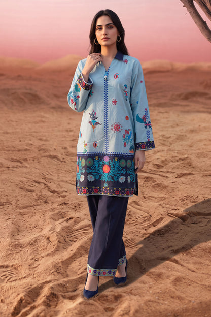 Women 2 Piece Printed Suit - LDS2402
