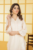 2PC Solid Embroidered Suit - LDS 796