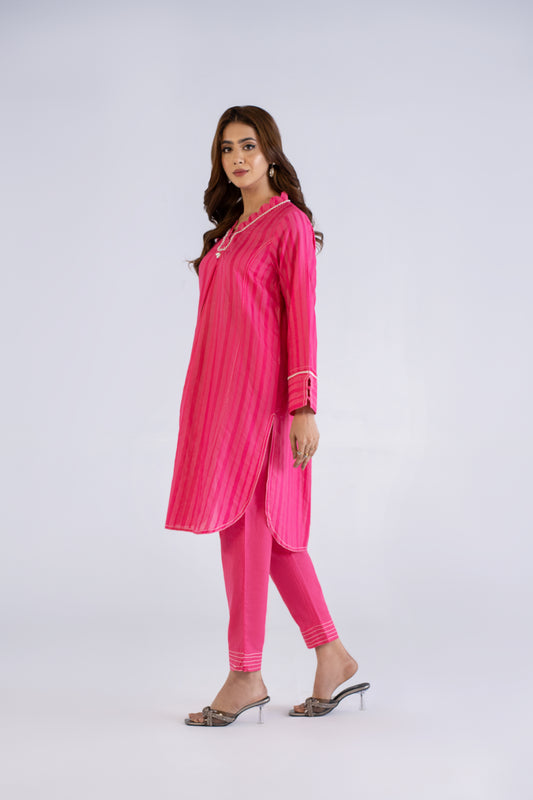 Women Solid 2 Piece Suit - LDS819