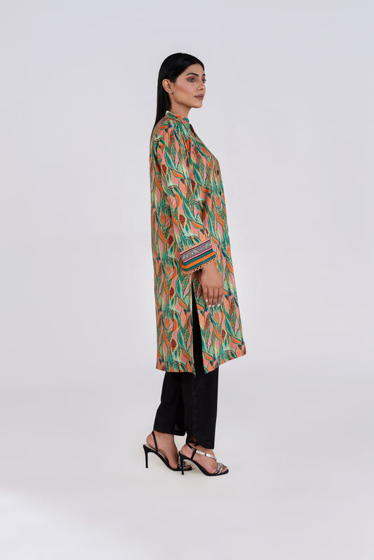 Women Printed Shirt - LDS853