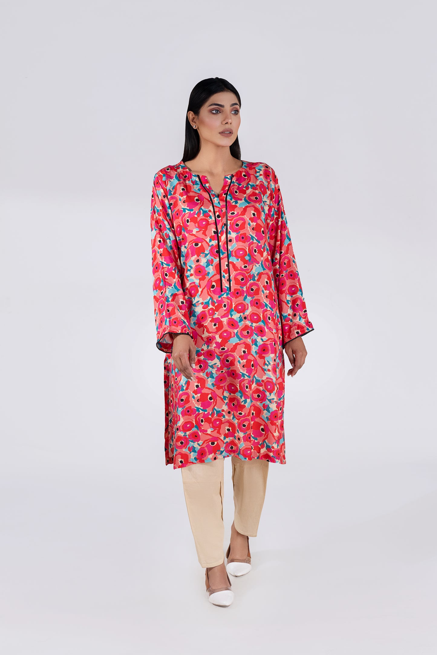 Women Printed Shirt - LDS855