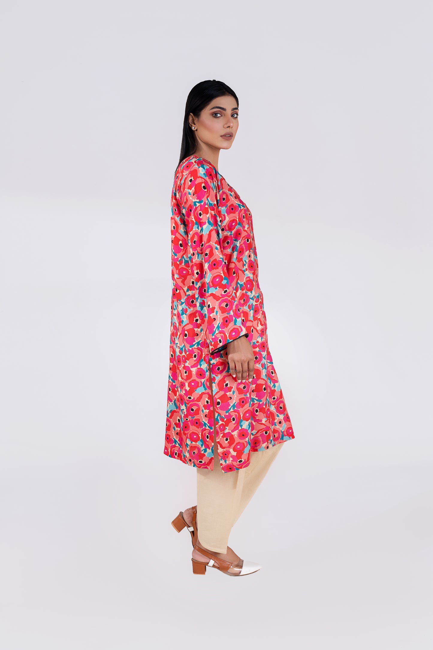 Women Printed Shirt - LDS855