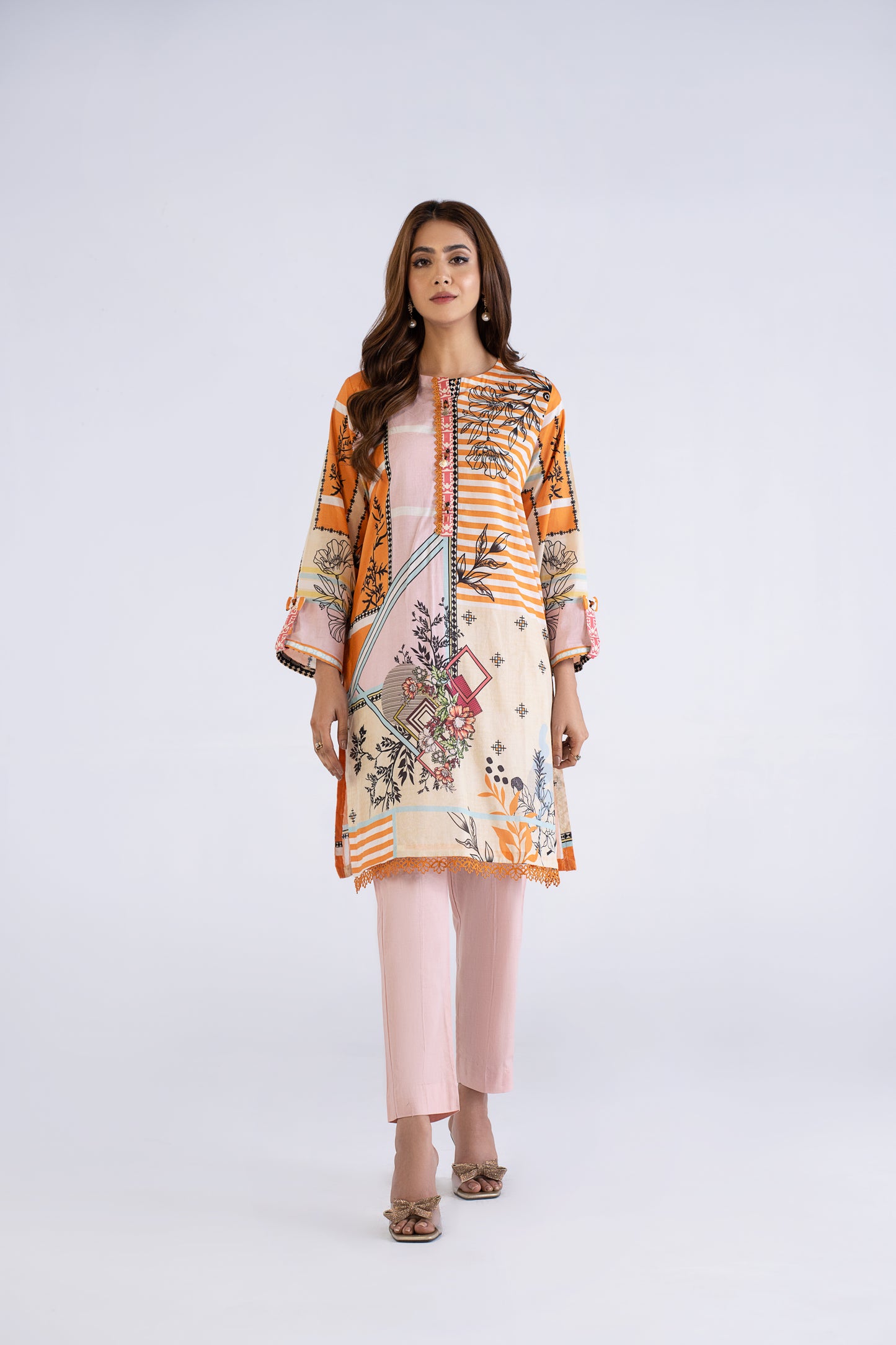 Women Printed Shirt - LDS857