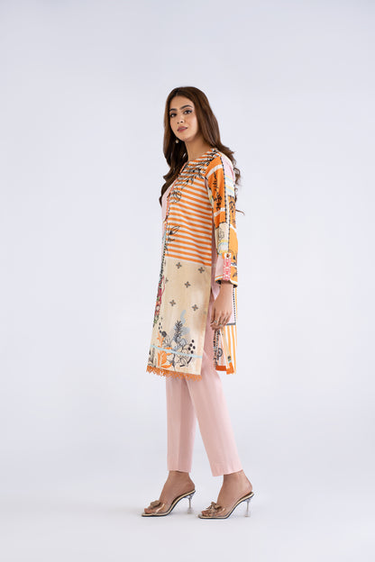 Women Printed Shirt - LDS857