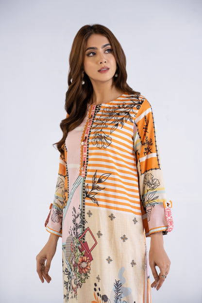 Women Printed Shirt - LDS857