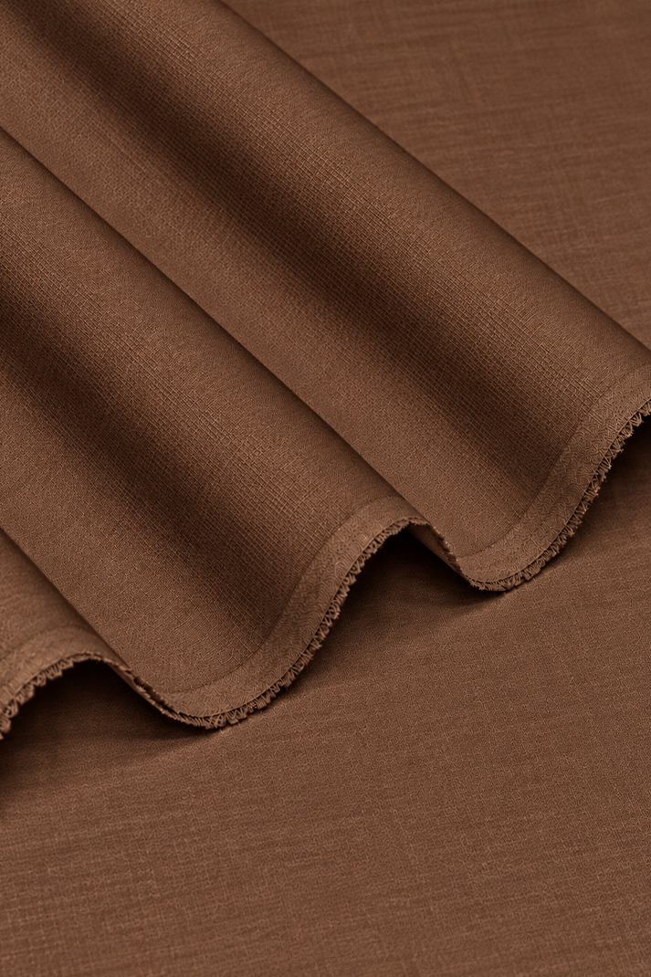 LEGEND SUITING | COTTON - DARK BROWN