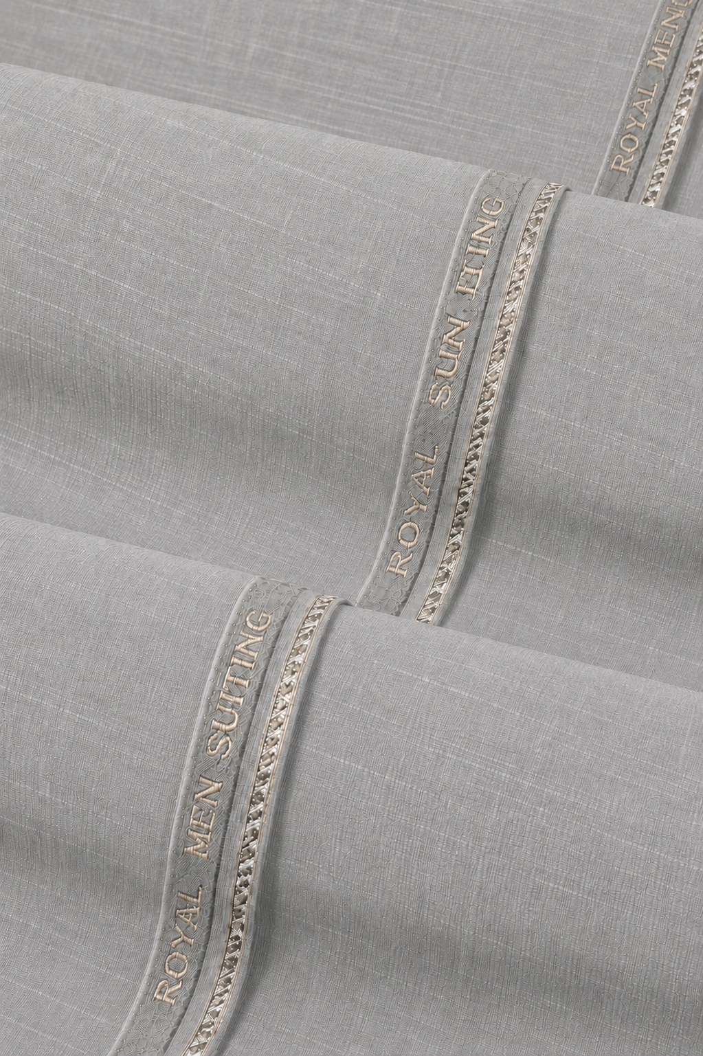 ROYAL MEN SUITING | WASH & WEAR - LIGHT GREY