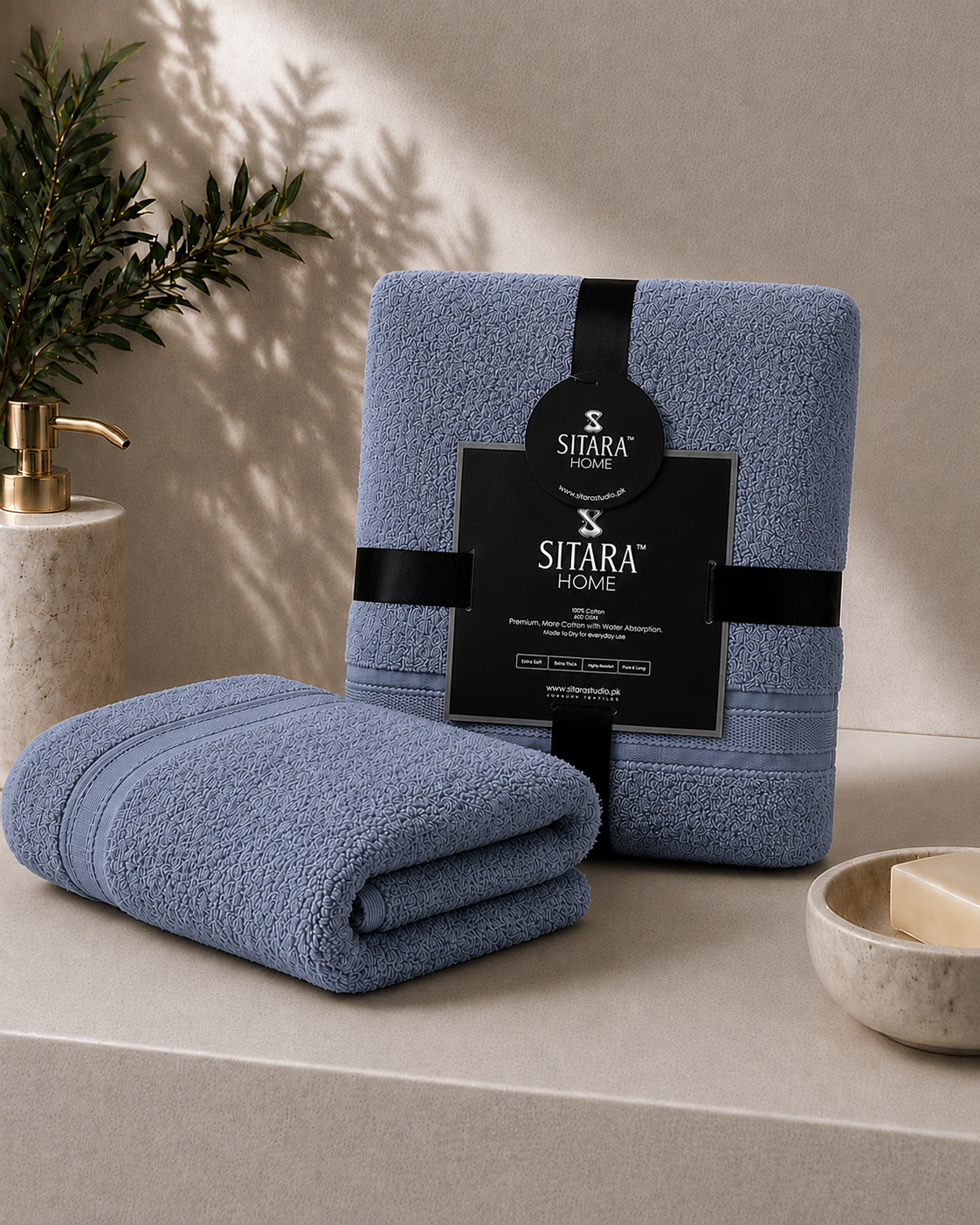 Bath Sheet | Light Blue