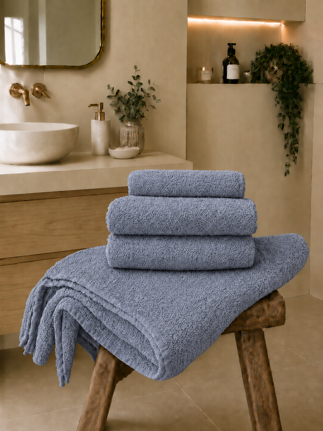 Bath Towel | Light Blue