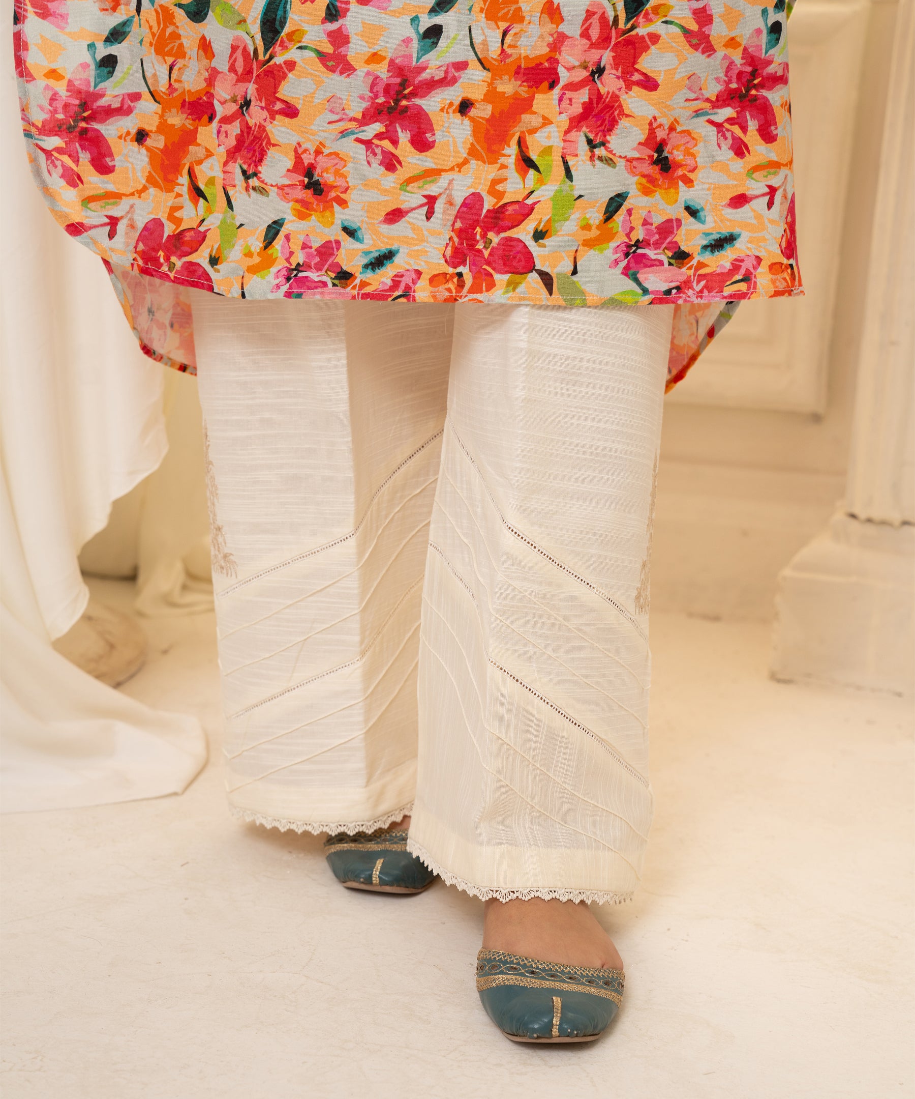 Embroidered Trouser - LTE 453