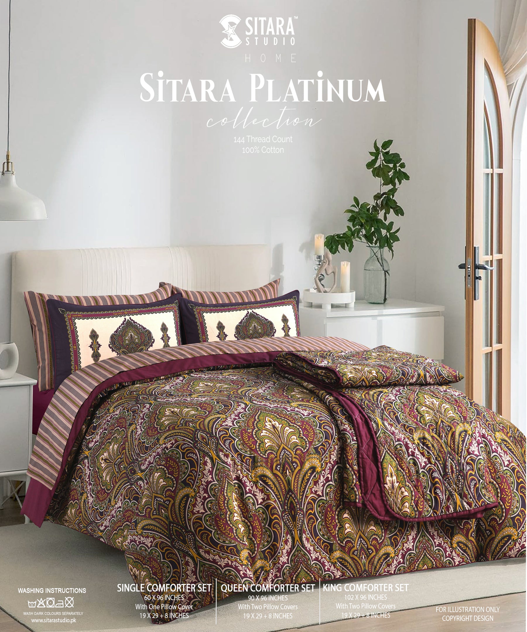 Platinum Comforter SET 20 (Filled)