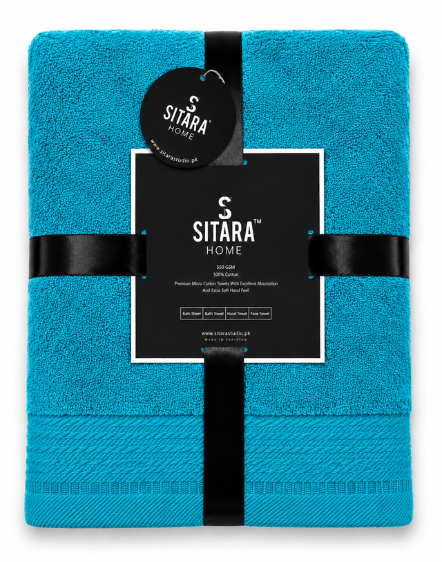 3 Piece Towel Set | Light Blue
