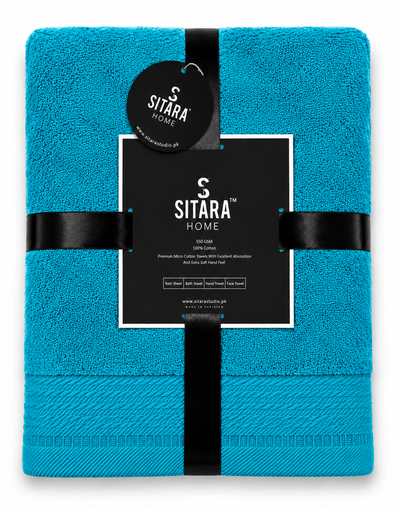 3 Piece Towel Set | Light Blue