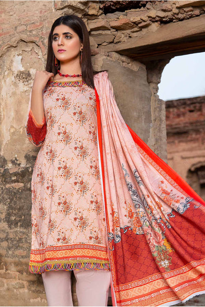 Women Printed 4 Piece Suit - RBDP06