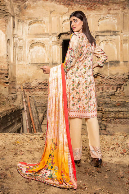 Women Printed 4 Piece Suit - RBDP10