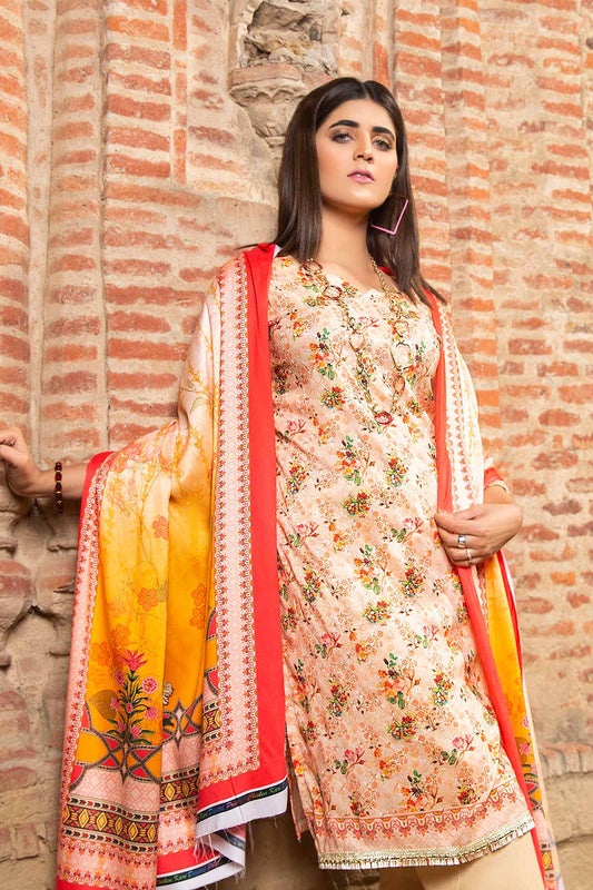 Women Printed 4 Piece Suit - RBDP10
