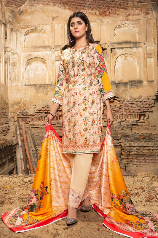 Women Printed 4 Piece Suit - RBDP10