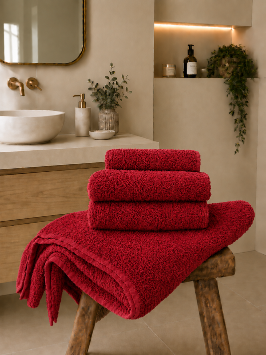 Bath Towel | Red