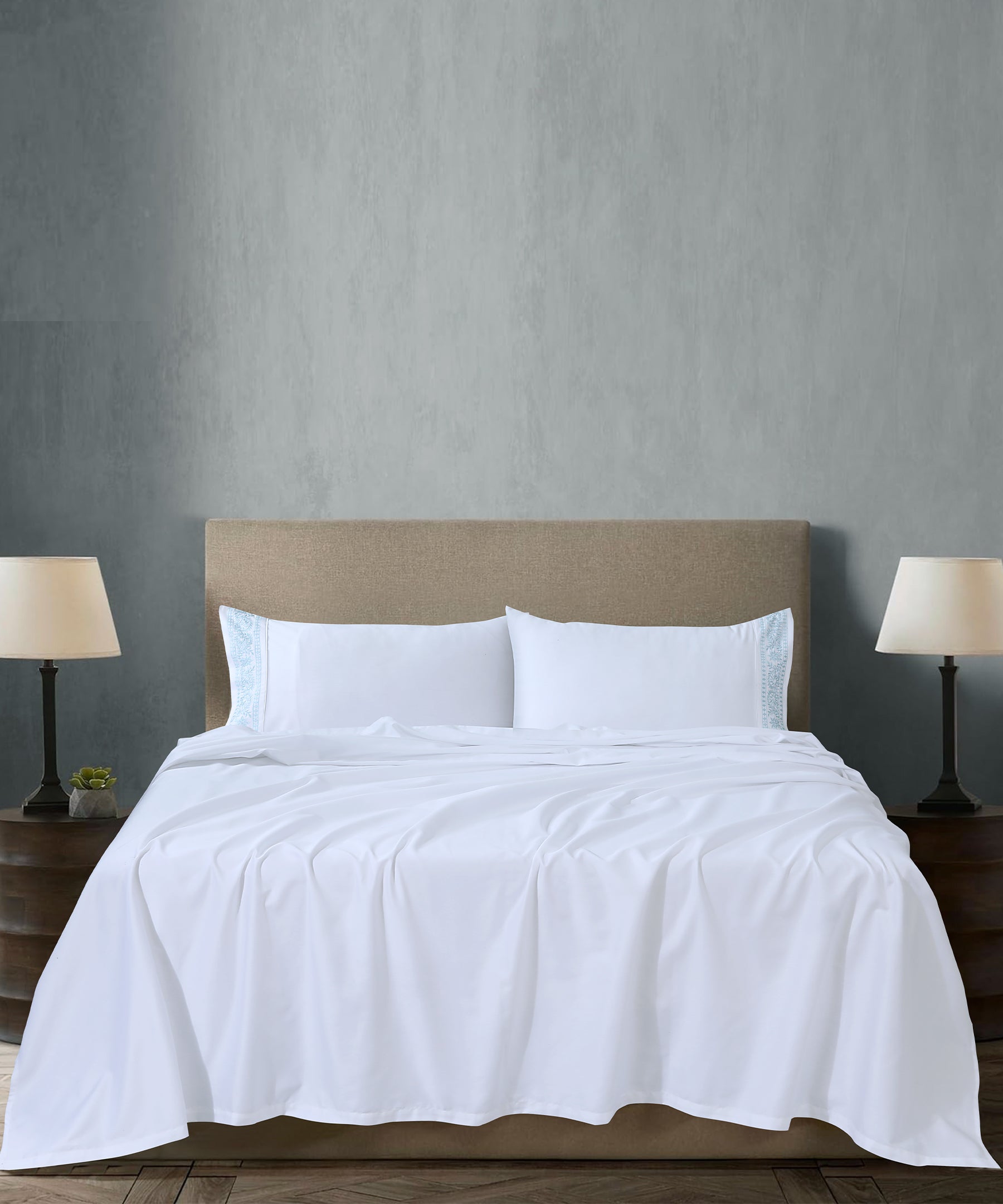 Top Bedsheet Set 25 - (Hotel Collection)