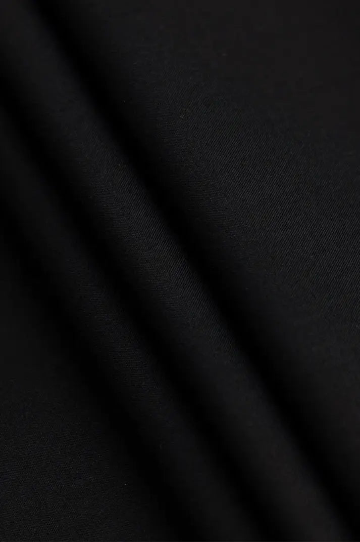 SUPER AMBER EMB | WASH & WEAR - BLACK