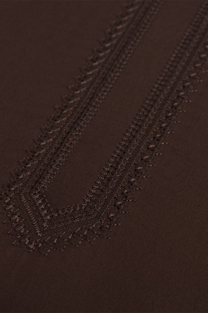 SUPER AMBER EMB | WASH & WEAR -BROWN