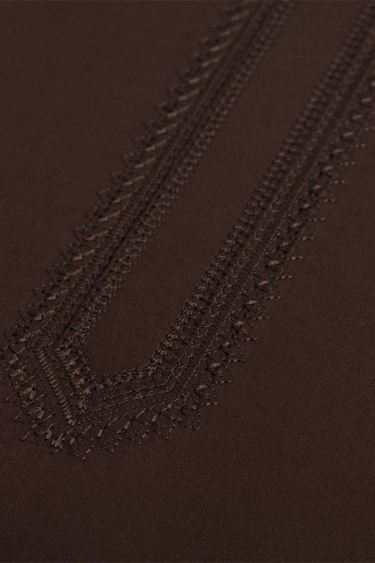 SUPER AMBER EMB | WASH & WEAR -BROWN