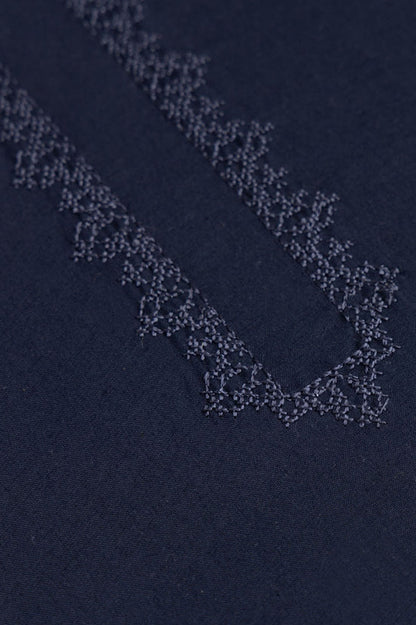 SUPER AMBER EMB | WASH & WEAR -NAVY BLUE