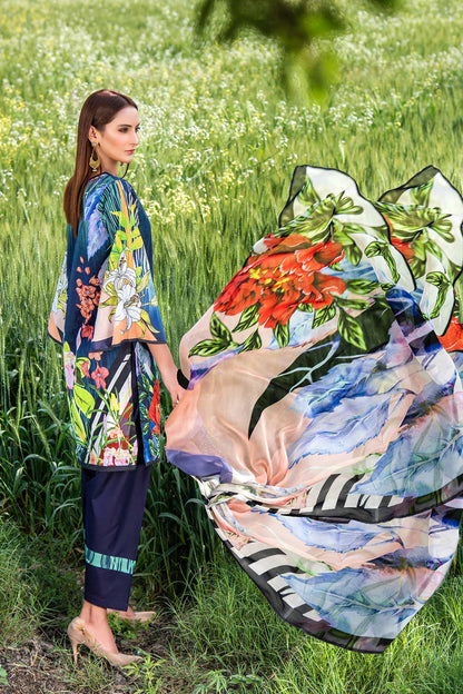 Women 4 Piece Printed Suit -SD1956