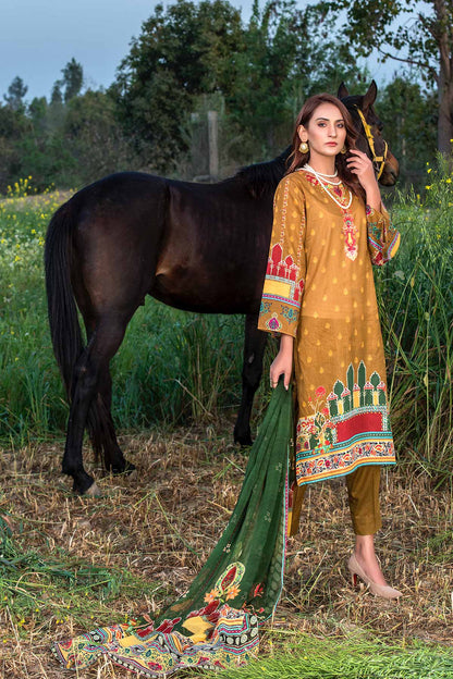 Women 4 Piece Printed Suit -SD1958