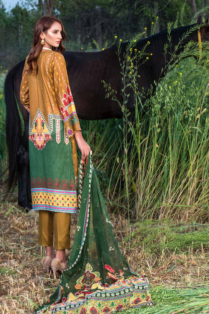 Women 4 Piece Printed Suit -SD1958